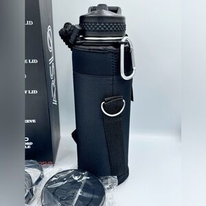 New Arslo 40 Oz Mens Water Jug Stainless Steel Insulated Sport Water Bottle